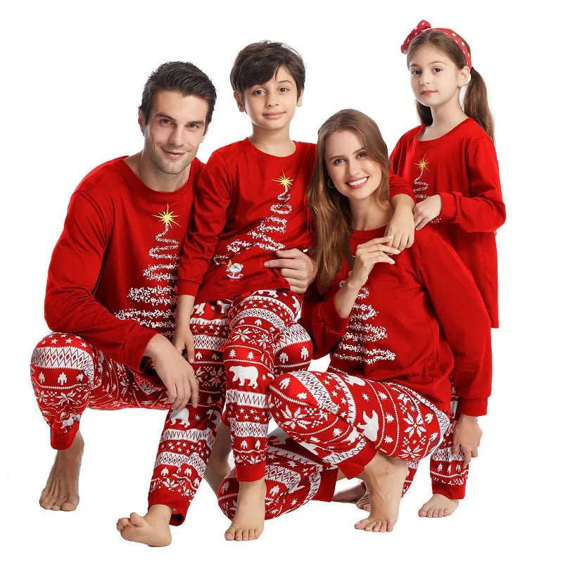 Christmas Matching Family Pajama Sets With Jumpsuit