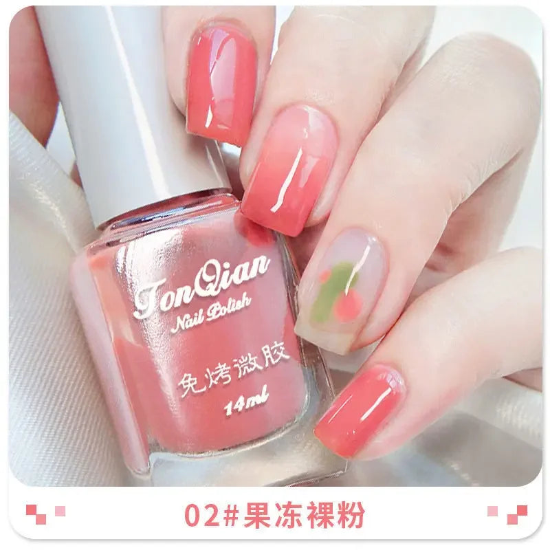 Long-Wear Classic Nail Polish – Nude, Red & Sheer Shades