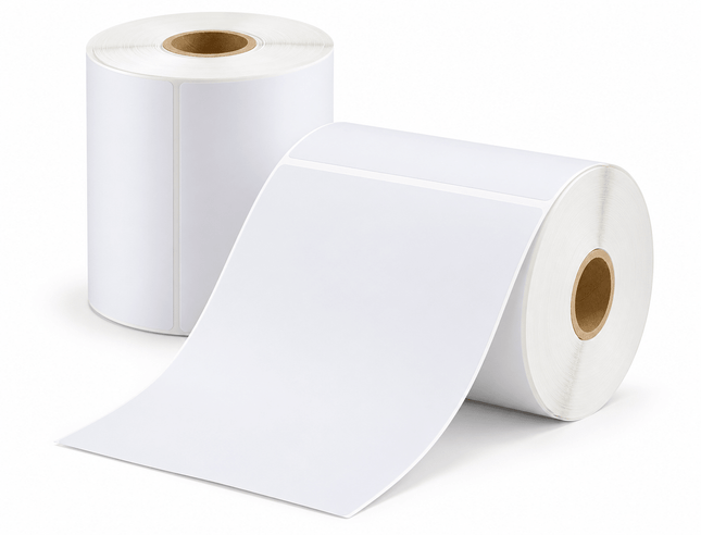 4×6 Direct Thermal Shipping Labels – Self-Adhesive Parcel & Barcode Labels for Thermal Printers - AR trading hub