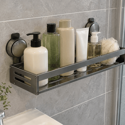 50cm Wall-Mounted Bathroom Shelf – Large Shower Caddy & Toiletry Storage Rack - AR trading hub