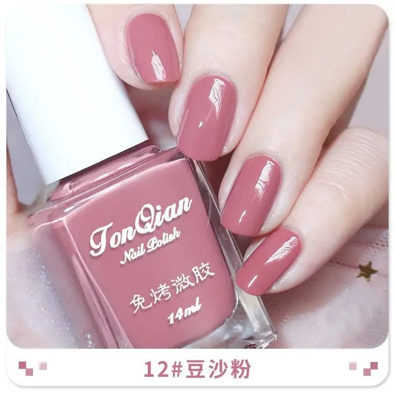 Long-Wear Classic Nail Polish – Nude, Red & Sheer Shades