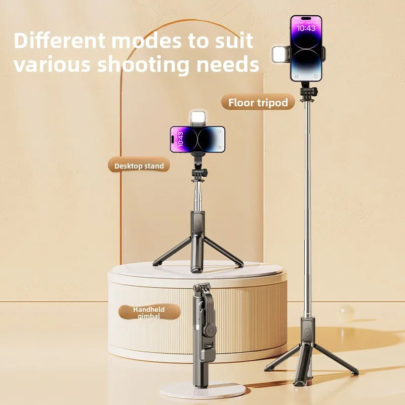 Bluetooth Selfie Stick Tripod With Wireless Remote