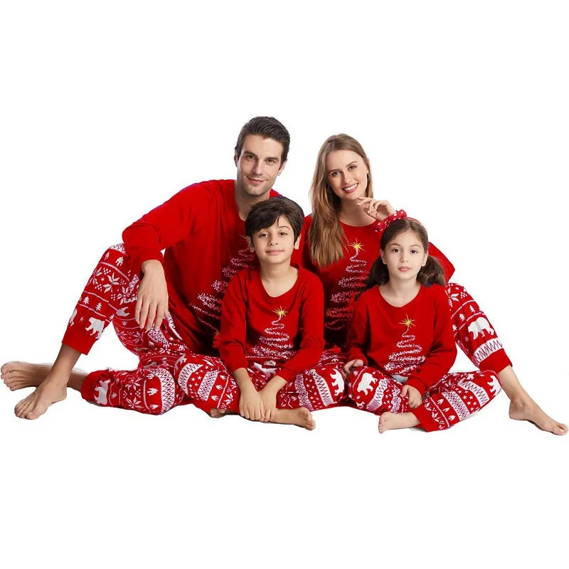 Christmas Matching Family Pajama Sets With Jumpsuit