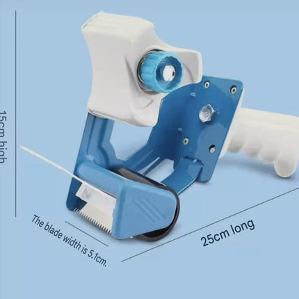 Blue Handheld Tape Dispenser Gun – Ergonomic Packing Tool for Home & Office - AR trading hub
