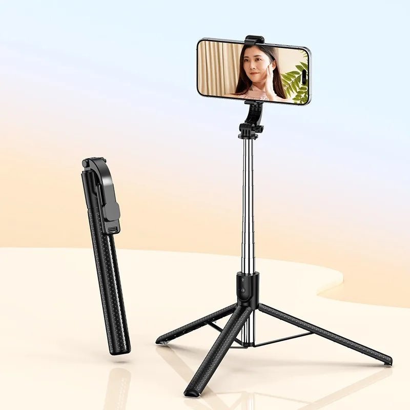 Bluetooth Selfie Stick Tripod With Wireless Remote - AR trading hub