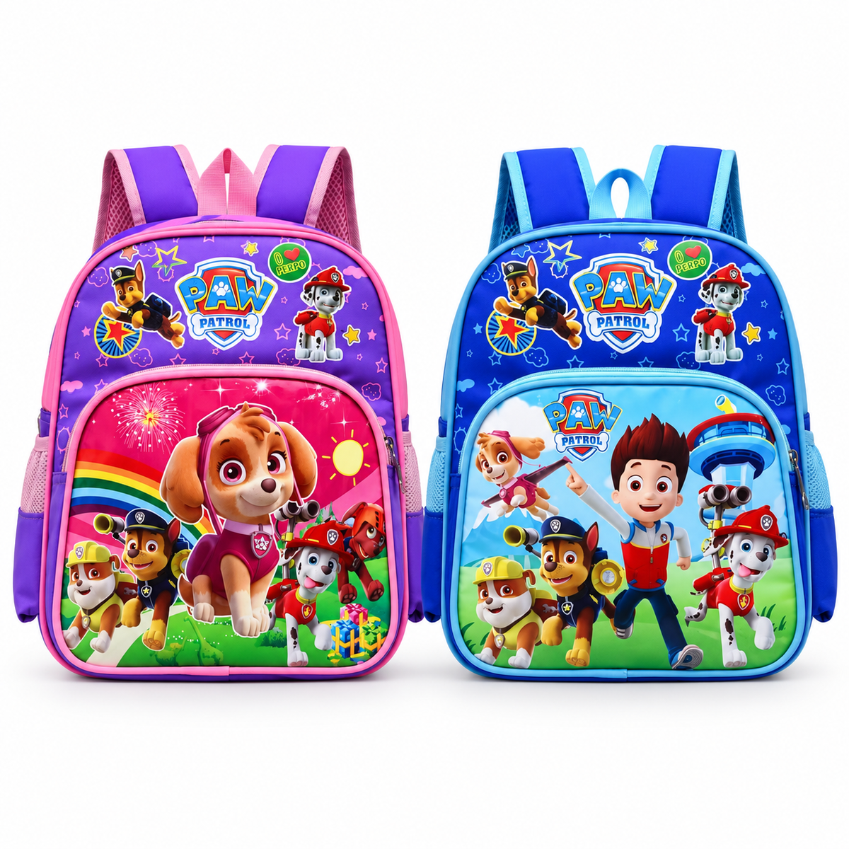 Cartoon Puppy Character Kids Backpack For School - AR trading hub