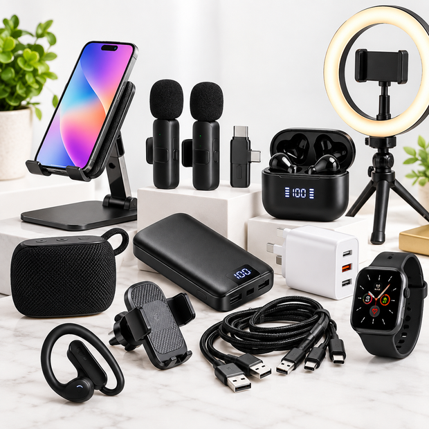 <h3>Electronics and gadgets</h3>
