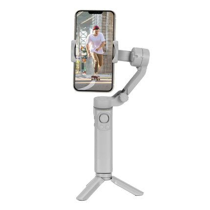 Foldable Smartphone Gimbal Stabiliser with Mini Tripod, Grey - AR trading hub