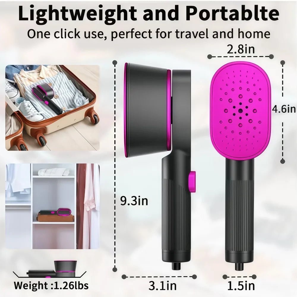 Handheld Travel Steamer And Dry Iron – Fast Heat Wrinkle Care - AR trading hub