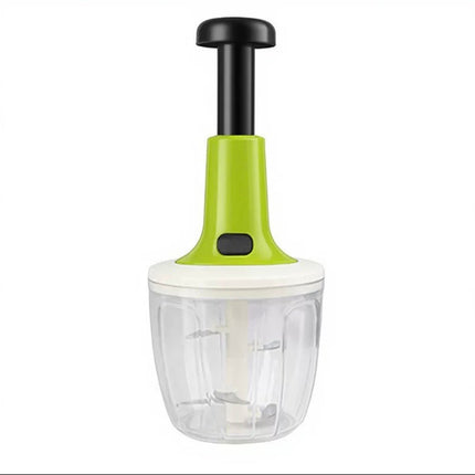Manual Push Food Chopper – Multi-Blade Vegetable, Onion & Garlic Cutter - AR trading hub