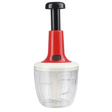 Manual Push Food Chopper – Multi-Blade Vegetable, Onion & Garlic Cutter - AR trading hub