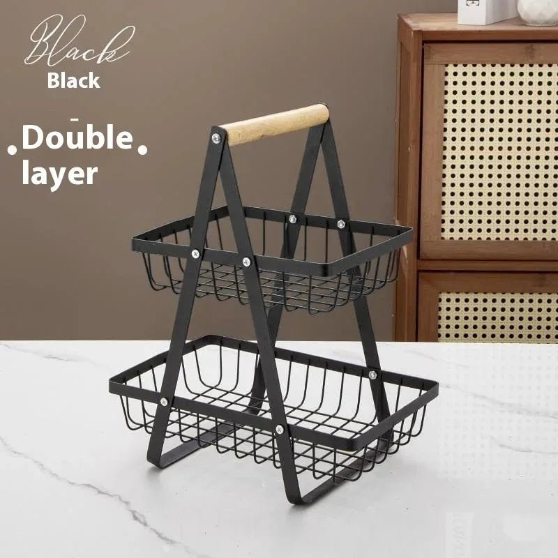 Multi-Layer Fruit Basket Stand For Snacks & Produce - AR trading hub