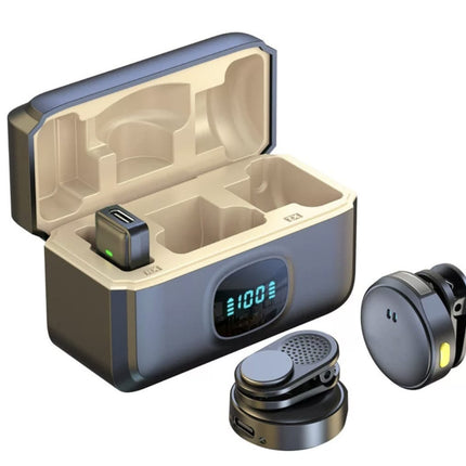 Professional Wireless Lapel Microphone – Cable-Free Clip-On Mic for Creators & Live Streamers - AR trading hub