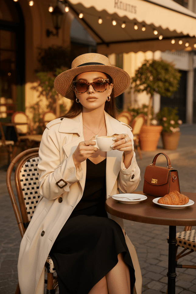 Retro Cat Eye Glasses – Trendy UV Protection Frames for Women - AR trading hub