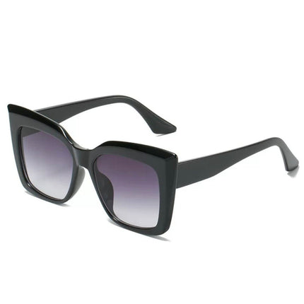 Trendy Cat-Eye black frame with UV protection Sunglasses - AR trading hub
